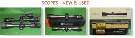 SCOPES - NEW & USED